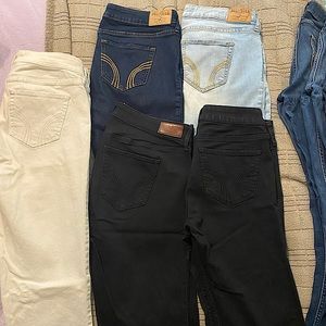 Used Hollister Mid-rise super skinny jeans